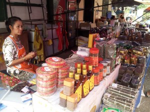 Helpful trader Luang Prabang. Her coffee recommendation is delicious.