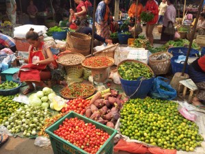 Fresh food markets, Luang Prabang